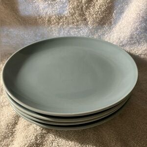 4 Ice Blue Russel Wright Iroquois Salad Plates